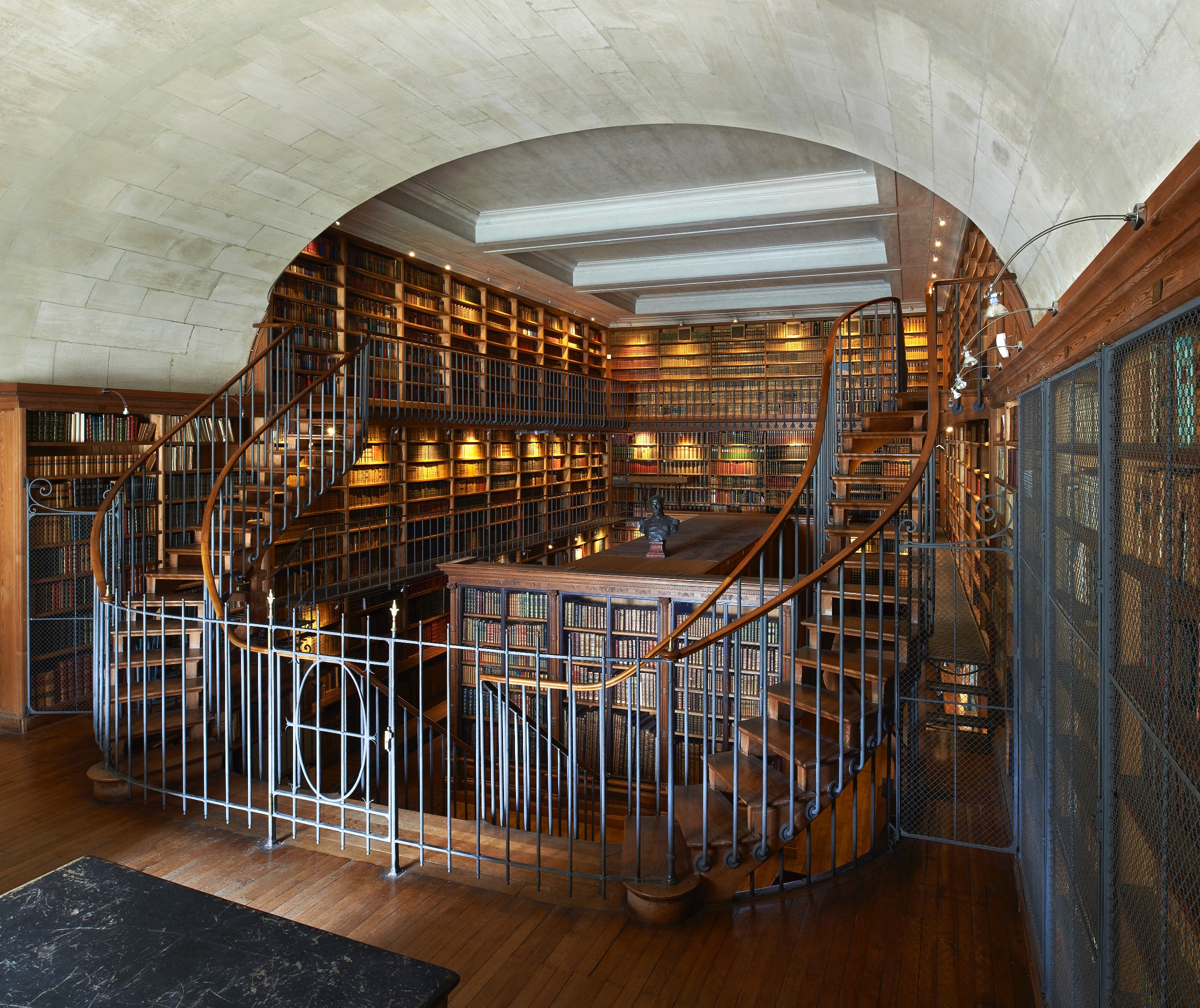 La biblioteca del Teatro.