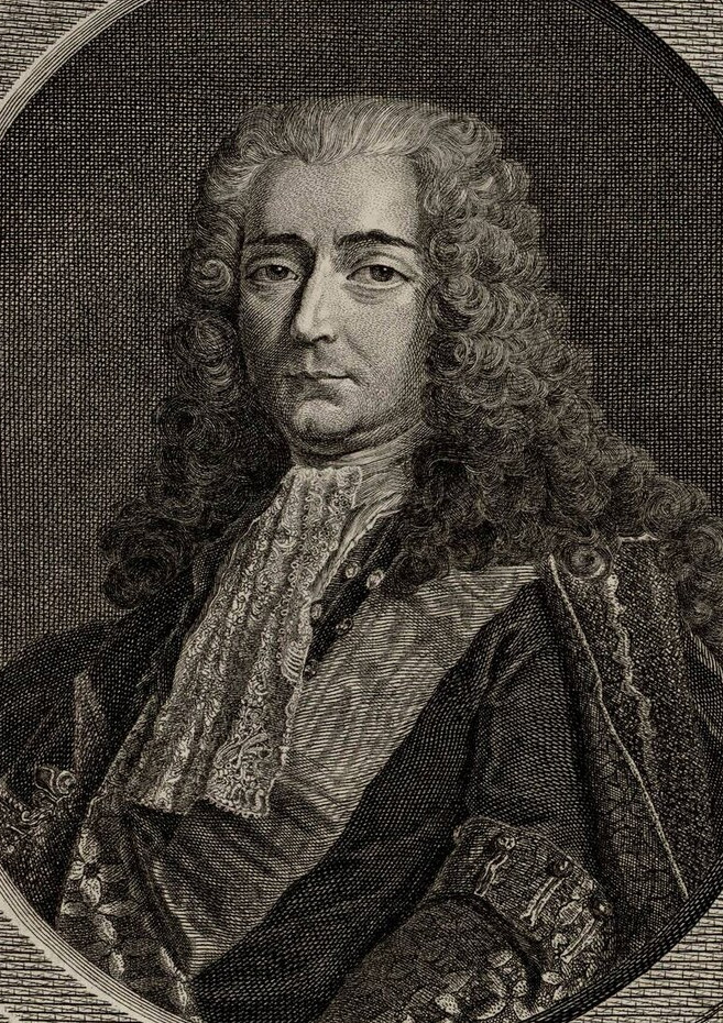 Anonyme, {Portrait de René-Louis de Voyer, marquis d'Argenson} (détail)