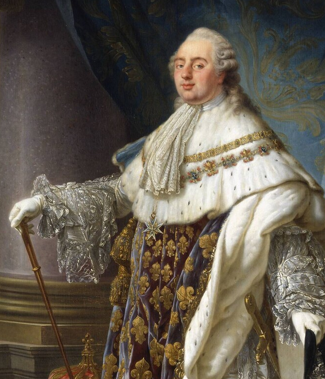 D'après Antoine-François Callet, {Louis XVI, roi de France (1754-1793)} (détail)