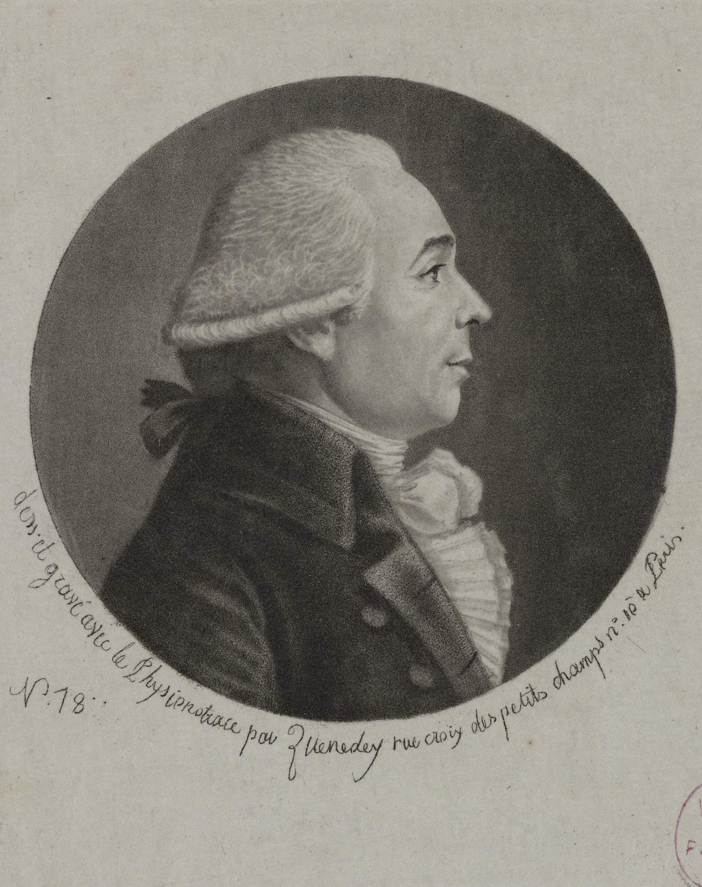 Edmé Quenedey, {Portrait de Monsieur Guyot (Joseph-Nicolas)}