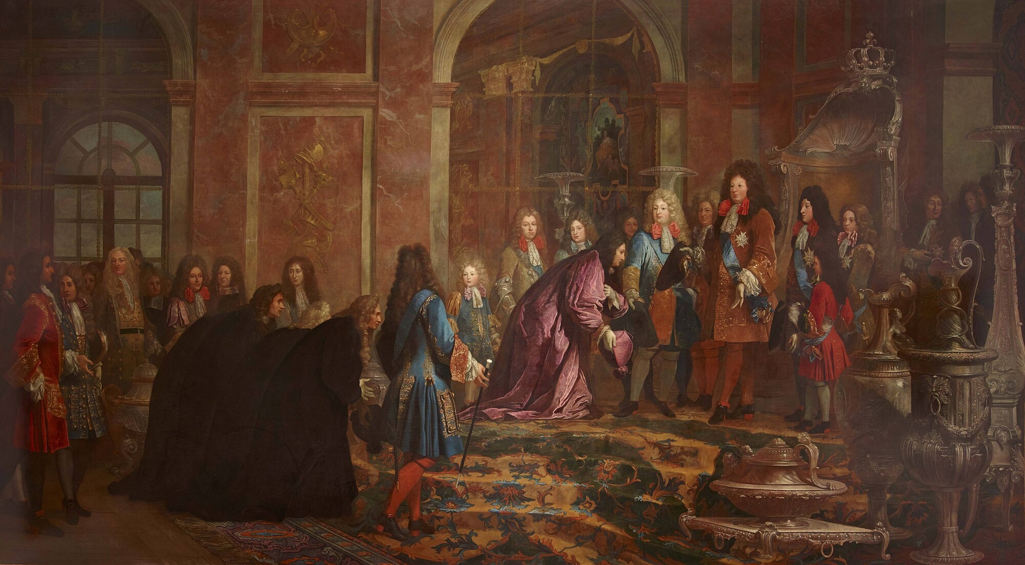 Claude-Guy Hallé, {Réparation faite à Louis XIV par le doge de Gênes, le 15 mai 1685}