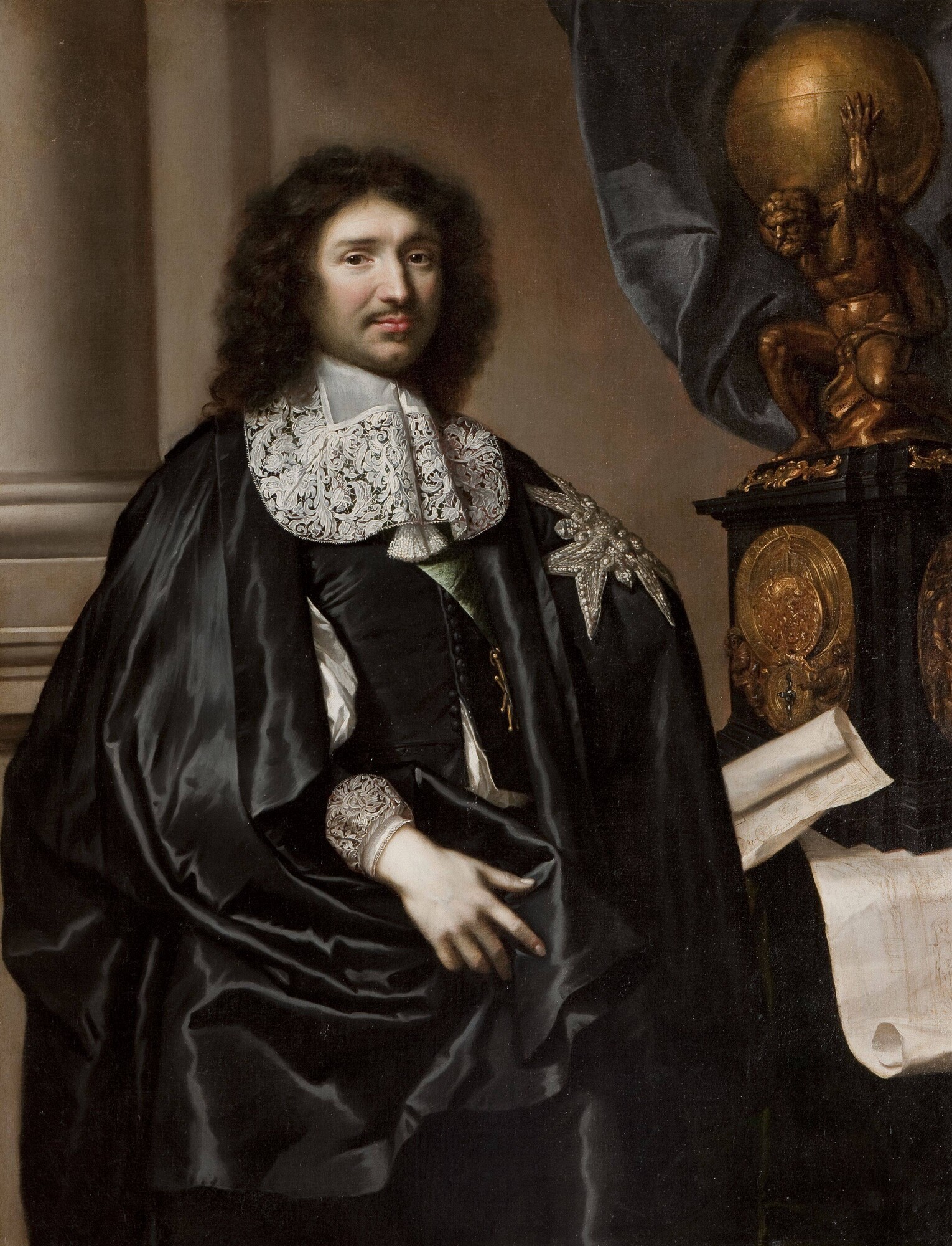 Claude Lefebvre, {Jean-Baptiste Colbert (1619-1683), surintendant des Bâtiments du roi}